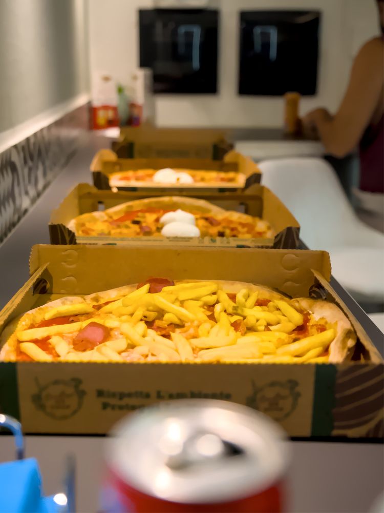 Pizze pronte al banco